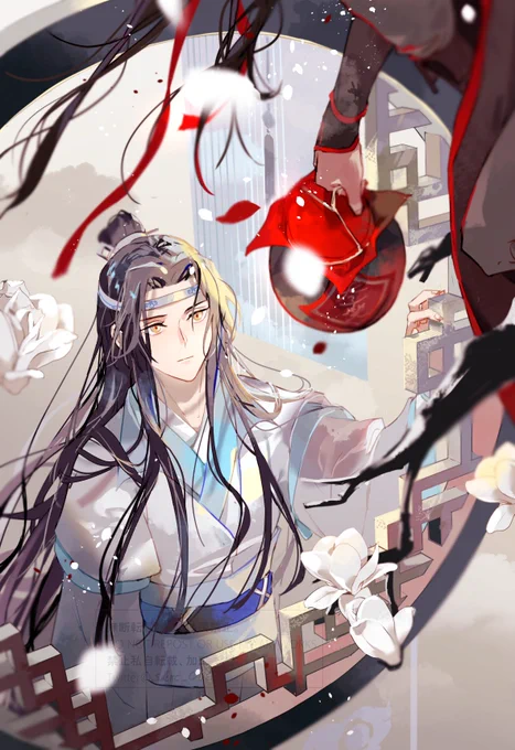 「生日快乐、蓝二哥!」
#魔道祖師 #MDZS
#0123藍忘機生誕祭
#蓝忘机0123生日快乐 