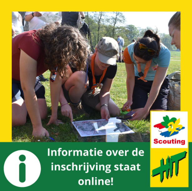 Alle informatie over de inschrijving van HIT 2022 staat nu online.  Check snel hit.scouting.nl