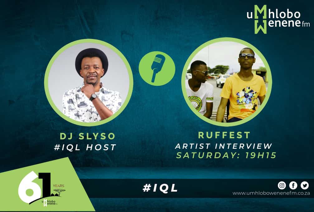 ruffest1's tweet photo. Tune in on @UWFM88_106FM @ruffest1 @AndileRuffest 19:15 #IQL @MenorhaMusic https://t.co/mlcxcCnt6v