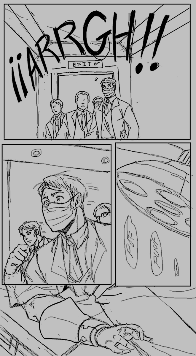 chiaki91437362's tweet photo. Este comic esta basado en una historia de La Fundación SCP (o sea, no es mía), y esta completamente finalizado, aunque el dibujo no es nada pulcro. Parte 4. #SCPFoundation https://t.co/68oF5S79ra