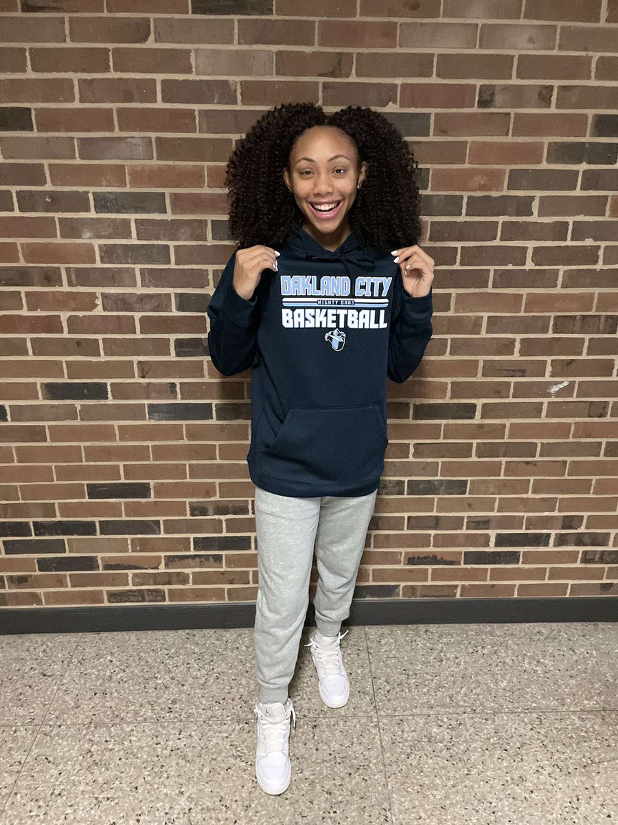 I am blessed and excited to announce that I will be continuing my academic and athletic career at Oakland City University. I want you thank God,my family, friends, and my coaches/ teammates for making is opportunity happen. Go Mighty Oaks! @MightyOaksWBB