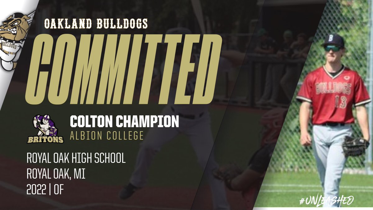 Oakland Bulldogs Baseball tweet media