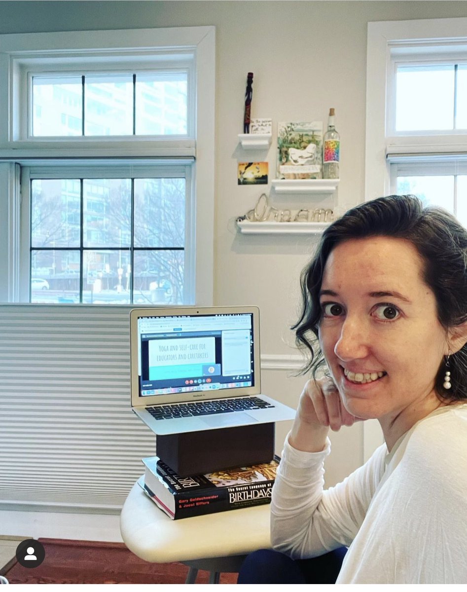 So thankful for presenters like @emilyflemingyoga who help us deliver professional learning across the country. We’re sad we can’t be in person right now but we’re manifesting for COVID to be GONE! #teachermentalhealth #teacherselfcareconference #teacherselfcare