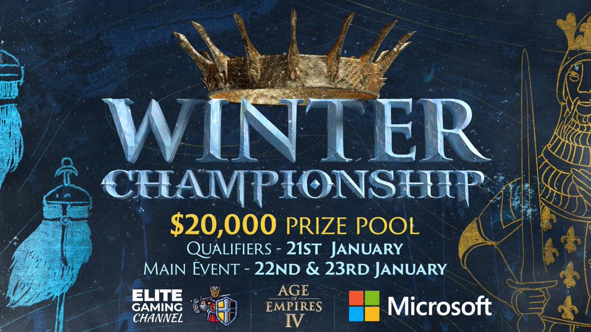 TheSniper_AOE's tweet photo. Winter ChampionShip 20000$ en jeu ! 

Quart de Finale démarre de suite :

MarineLord 🇫🇷 vs BeastyQt 🇷🇸

Let's go : https://t.co/uOiMCGDU7k https://t.co/ecM4l8gC6Z