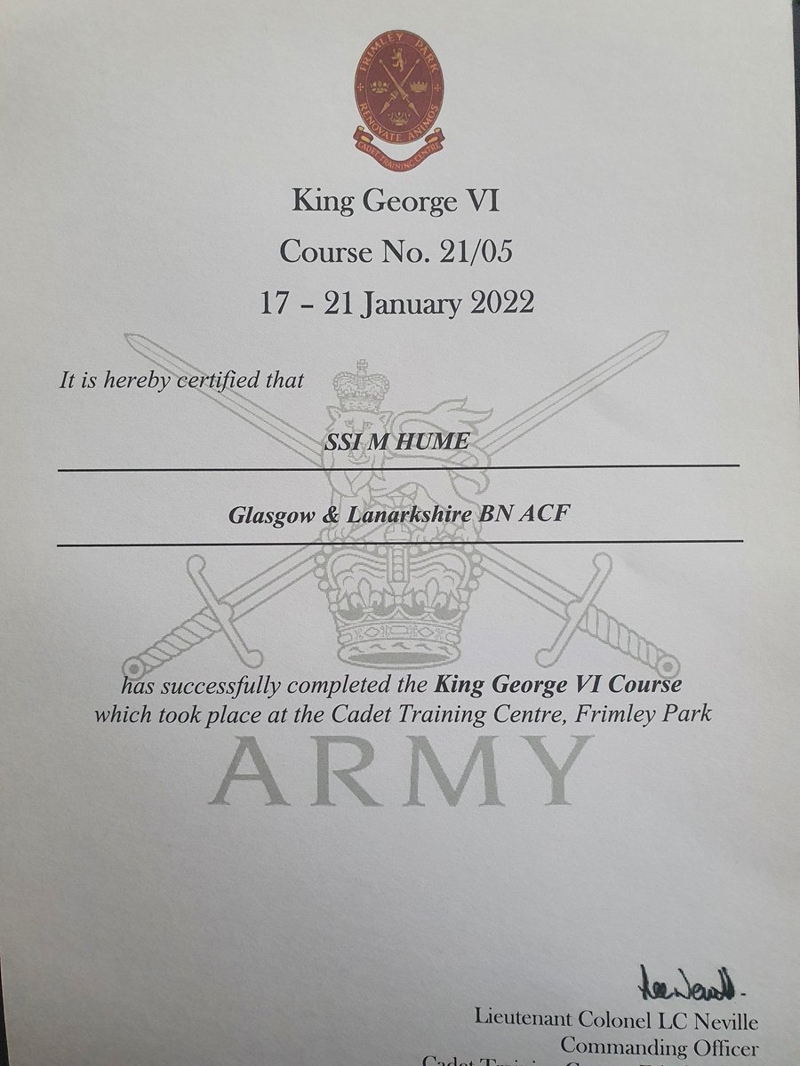 Invictus Company, Glasgow & Lanarkshire ACF tweet media