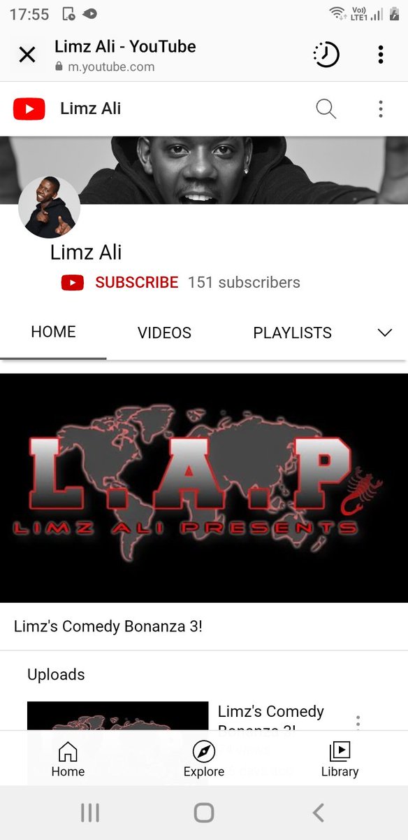 Watch My New Video On My Channel! Like, Share &amp; Subscribe Plz! 🙏 youtu.be/4y_H7DcOxCo #limzali