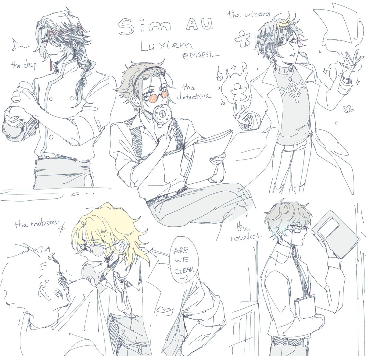 I enjoy this way too much 🙈 but its so funn

#MystArt #ikenography  #YaminoArt #drawluca #Akurylic #Luxiem 