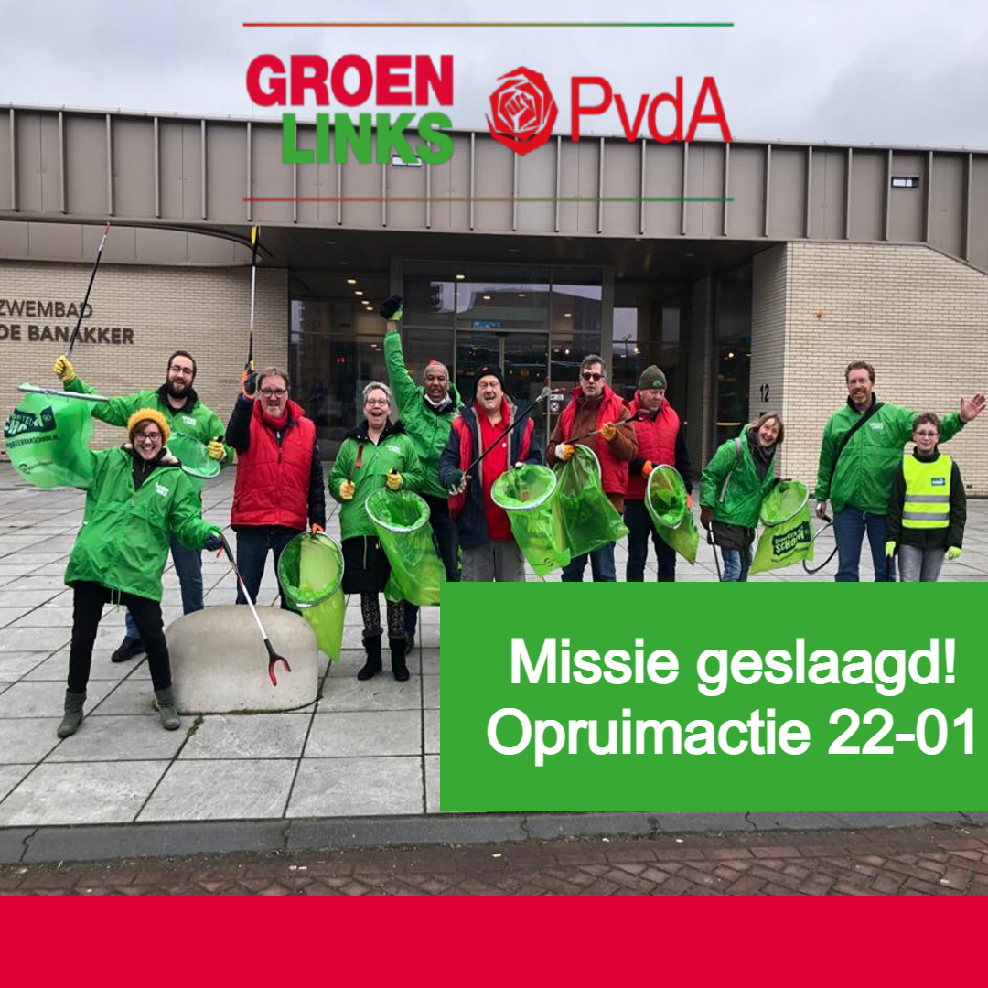 Vanmiddag liepen we met verenigde krachten onze route langs de Parklaan, Bredaseweg en door het winkelcentrum om zoveel mogelijk zwerfafval op te ruimen. 

#opruimactie #zwerfafval  #ettenleur #milieu #leefomgeving #gemeente #groenlinkspvda #pvda #groenlinks #samensterkvoorjou