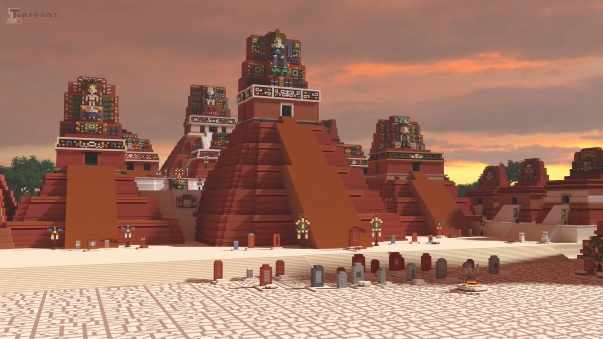 TlatoaniCraft's tweet image. [Minecraft] Tikal:
North Acropolis recreation.
planetminecraft.com/project/tikal/
