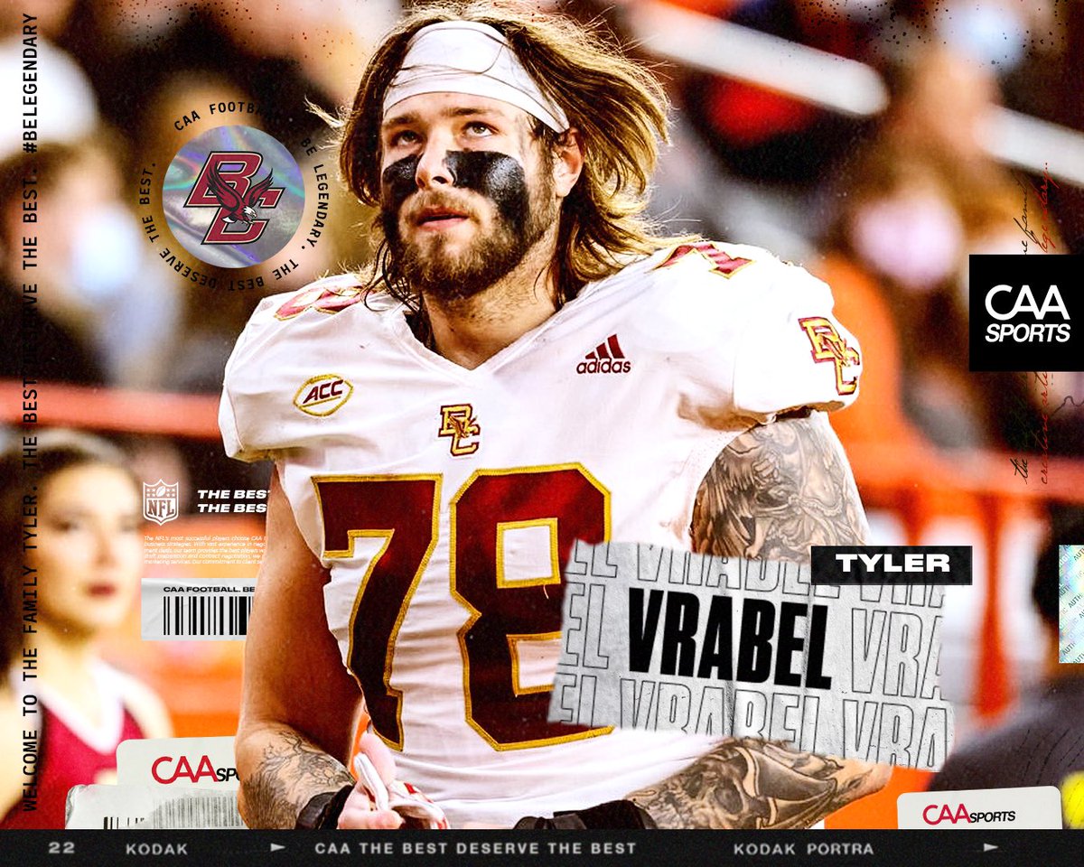 Welcome to the family, <a href="/tylervrabel_/">Tyler Vrabel</a> 

#CAA x #NFL x #TBDTB x #BeLegendary
