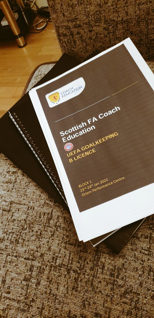 #ScottishFACoachEd Pre work complete, nervous and excited for tomorrow and the next few months <a href="/grpat/">Greig Paterson</a> <a href="/froco1411/">Fraser Stewart</a> <a href="/ScottishFA/">Scottish FA</a>