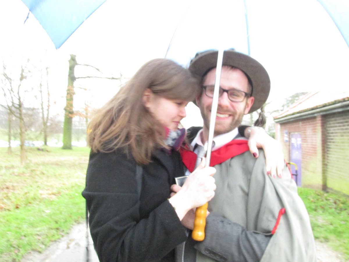 PhD graduation and engagement six years ago today <a href="/ZoePercussion/">Zoë Scheuregger</a>. Lovely stuff.