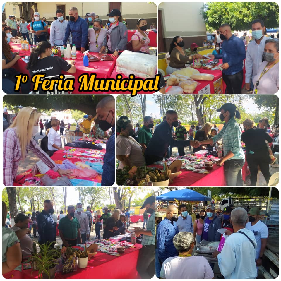 Hoy 22/01 Se llevó acabo Por Instrucciones de Nuestro Alcalde Félix Linares 1°Feria Municipal pulsada Por IMPAPM,EPSAM y  Movimiento de Emprendedores de Nuestro Municipio Morán <a href="/AdolfoP_Oficial/">Adolfo Pereira Gobernador</a> <a href="/AgueroYanys/">Yanys Agüero (Cuenta Oficial)</a> <a href="/Carrillodiaz1/">Carrillodiaz</a> <a href="/ErikaPSUV/">Erika Farías Peña</a> <a href="/Ginkellys16/">Ginkellys Gutiérrez</a> <a href="/delcyrodriguezv/">Delcy Rodríguez</a> <a href="/NicolasMaduro/">Nicolás Maduro</a>
