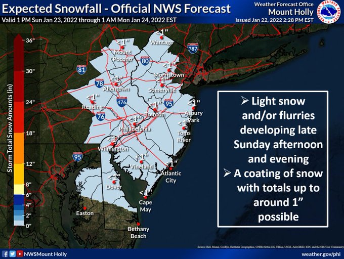 Lehigh Valley Weather Chance Of Snow On The Later Side Of Sunday Lehighvalleylive Com