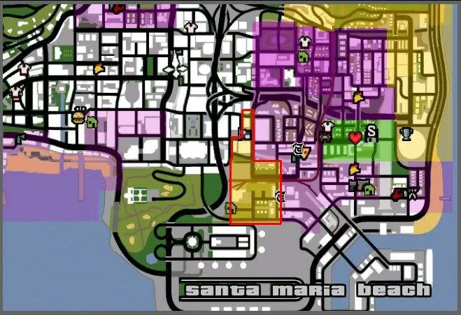 Territorial map of metropolitan Los Santos as of 9/6/21 : r/RPClipsGTA