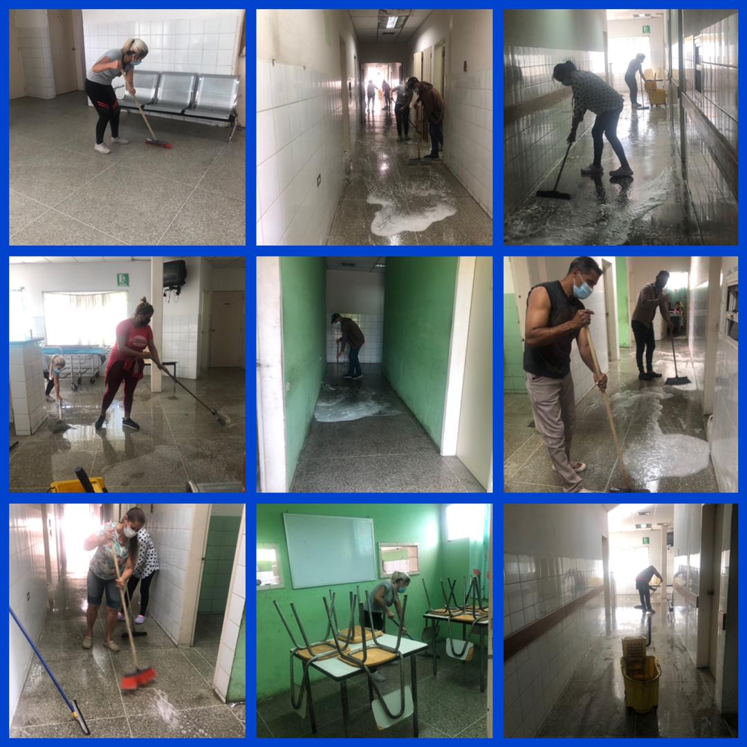 Yunisle49602890's tweet photo. Se realiza en el CDI UD-291 del Estado de Bolívar jornada de limpieza porque la higiene también es parte de nuestra salud @Cubacooperabol2 @CubaVa_Bolivar2 @AdanVillavicen5 @altunaga_perez @291Ud @cubacooperaven https://t.co/FaoTgwfBGH