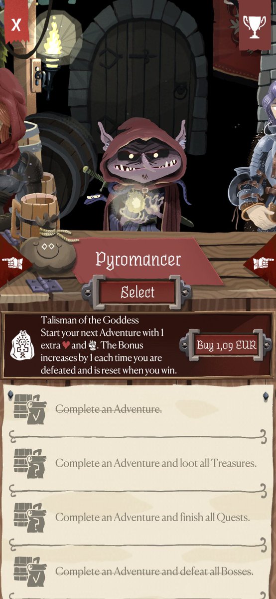 tinytouchtales's tweet photo. #screenshotsaturday for our upcoming mobile roguelike deckbuilding game #CardCrawlAdventure. It combines #CardCrawl tavern based dungeon crawling with #CardThief pathing puzzle mechanics. A collab with @wisegoldfish @pigsell and https://t.co/yya7SmFAKG https://t.co/BIos9rsUxK