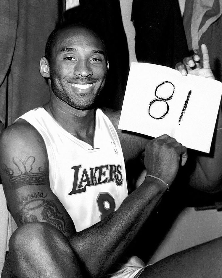 kobemurals's tweet photo. Kobe Bryant  ♾  81 https://t.co/bPHr0LQXAa
