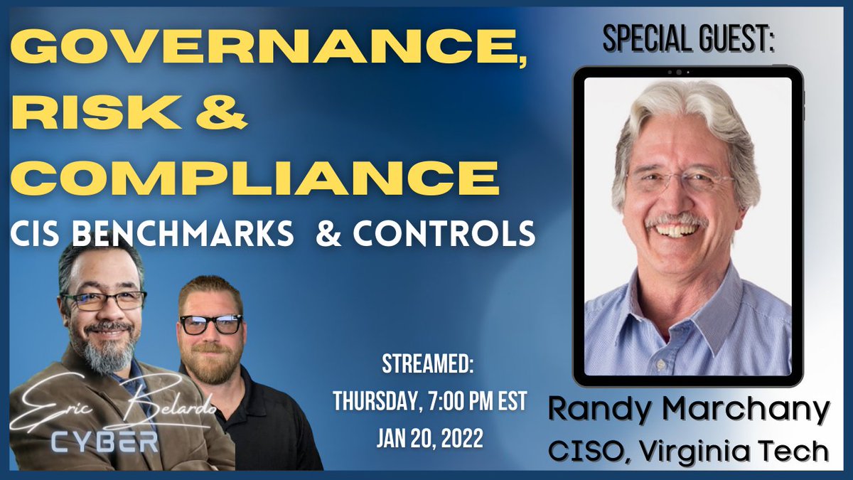 ebelardo73's tweet photo. HAPPY SATURDAY! If you missed out #NewBattlefields Show This Last Thursday @randymarchany Put a clinic on #GRC #CISControls #Compliance and NOT TO BE MISSED!
🔥🔥👉https://t.co/g43AqWFy9D
Check it out! and SUBSCRIBE and Comment what you Learned! https://t.co/RRotxra6kg