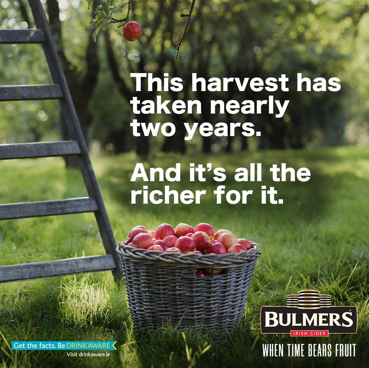 We can be ourselves again. Enjoying ourselves, as we love to do, with friends and family. Here’s to the moment, when time bears fruit. #Bulmers #WhenTimeBearsFruit #Restrictions #Reopening