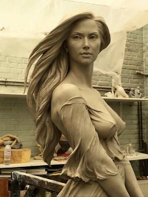 Работа из глины. Kак вам😍👏