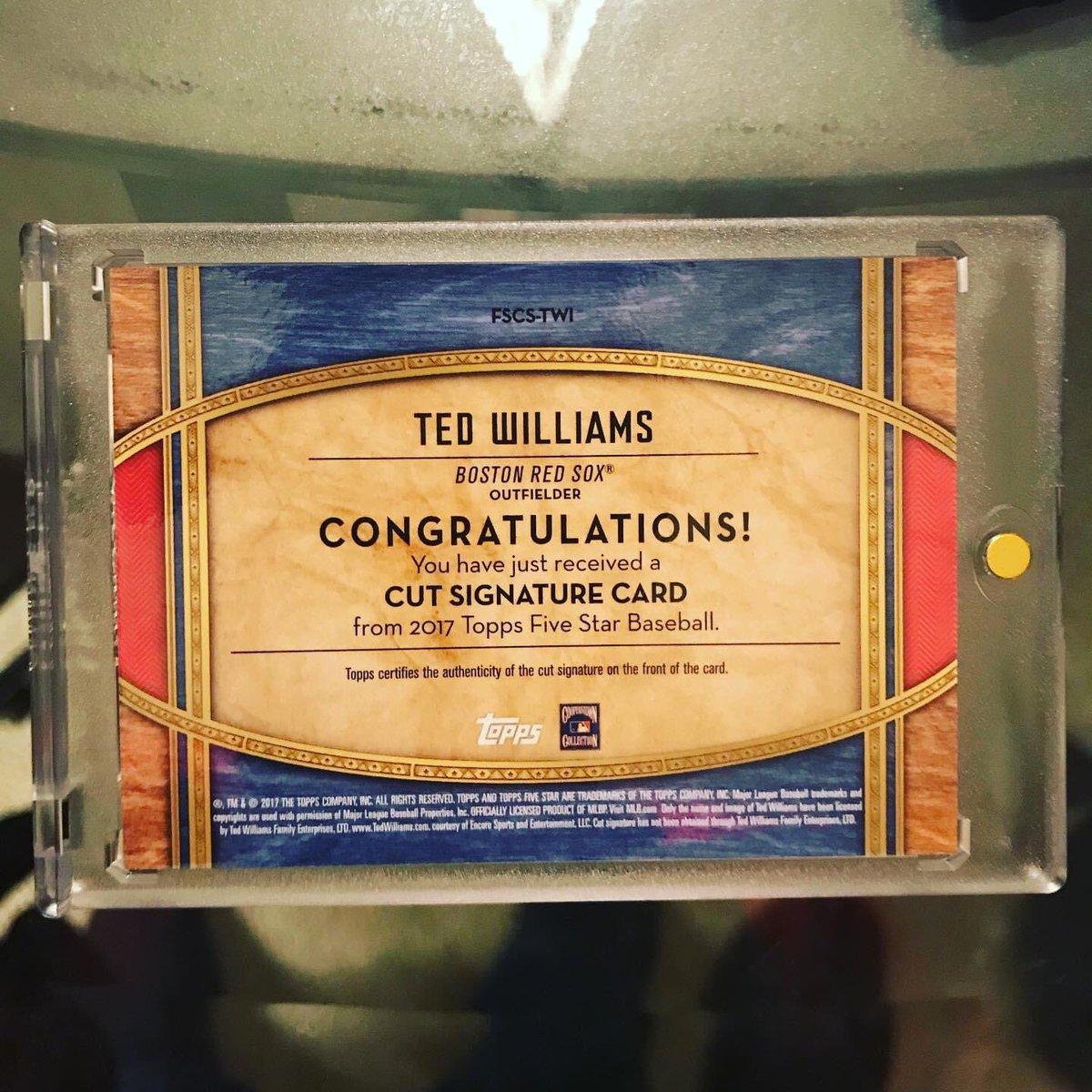ParishProducts's tweet photo. One of my favorite cards I have. Show me a picture of one of your favorite cards. 

Go check out my instagram or Facebook for a giveaway. Let’s goooooo!!!!

#instagiveaway #facebookgiveaway #freegrading #grading #cardgrading #tedwilliams @Topps #sugnaturecard #giveaway https://t.co/qxxMyAi63U
