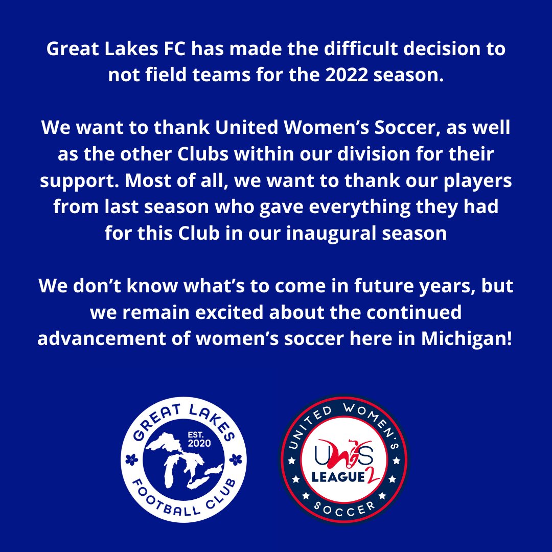 Great Lakes FC tweet media