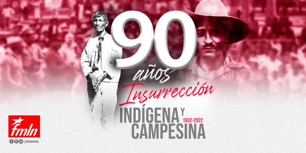 En 1932, el pueblo se levantó contra el régimen de la época.  
Desde 1932, hace 90 años, con Maximiliano Hernández Martínez, inició las dictaduras militares. 

Rutilio Grande,luchó juntos a los pobres y fue asesinado por esa dictadura. 
#ProhibidoOlvidar