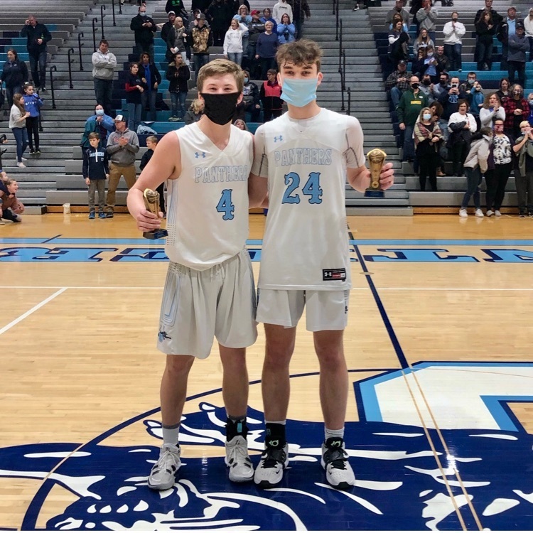 jerseycusdno100's tweet photo. Congrats to the two Panthers who made the All Tournament Team for the Mid-Winter Classic: Edward Roberts and Ayden Kanallakan. https://t.co/heA9LhGc15