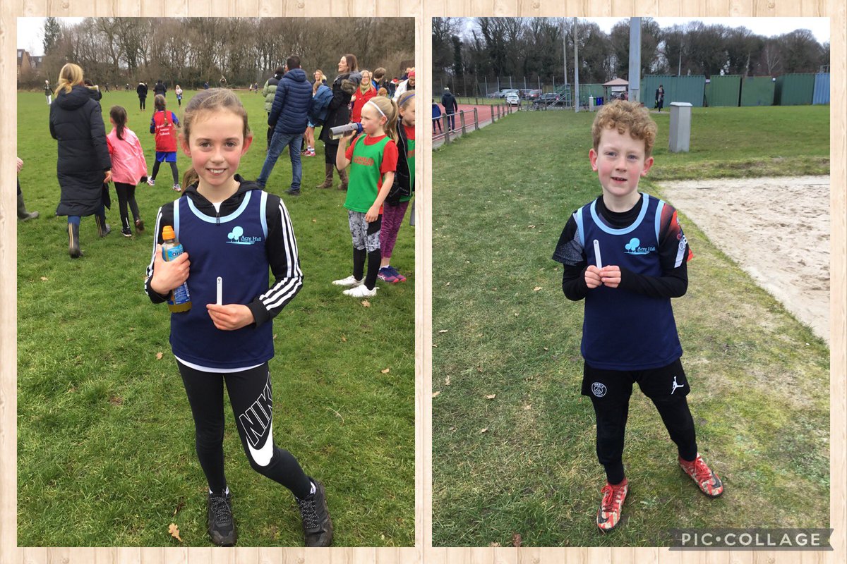 What an achievement from Amelia and Ollie on a January Saturday morning at cross country! 9th and 5th places!! We are so proud of you! One more race in the season to go! <a href="/AHMissAtherton/">Year 5 - Miss Atherton</a> <a href="/AHMrsEdwards/">Year 4 - Mrs Edwards</a> <a href="/BrightFuturesET/">Bright Futures Educational Trust</a>