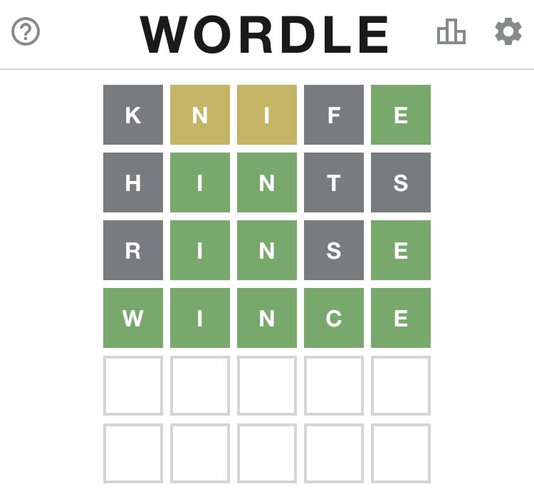 MBPUpsilon's tweet photo. @MuBetaPsi_Alpha bet you can’t get the Wordless in four moves, @ me tomorrow when you solve it 😎 https://t.co/Oo838RMYoh