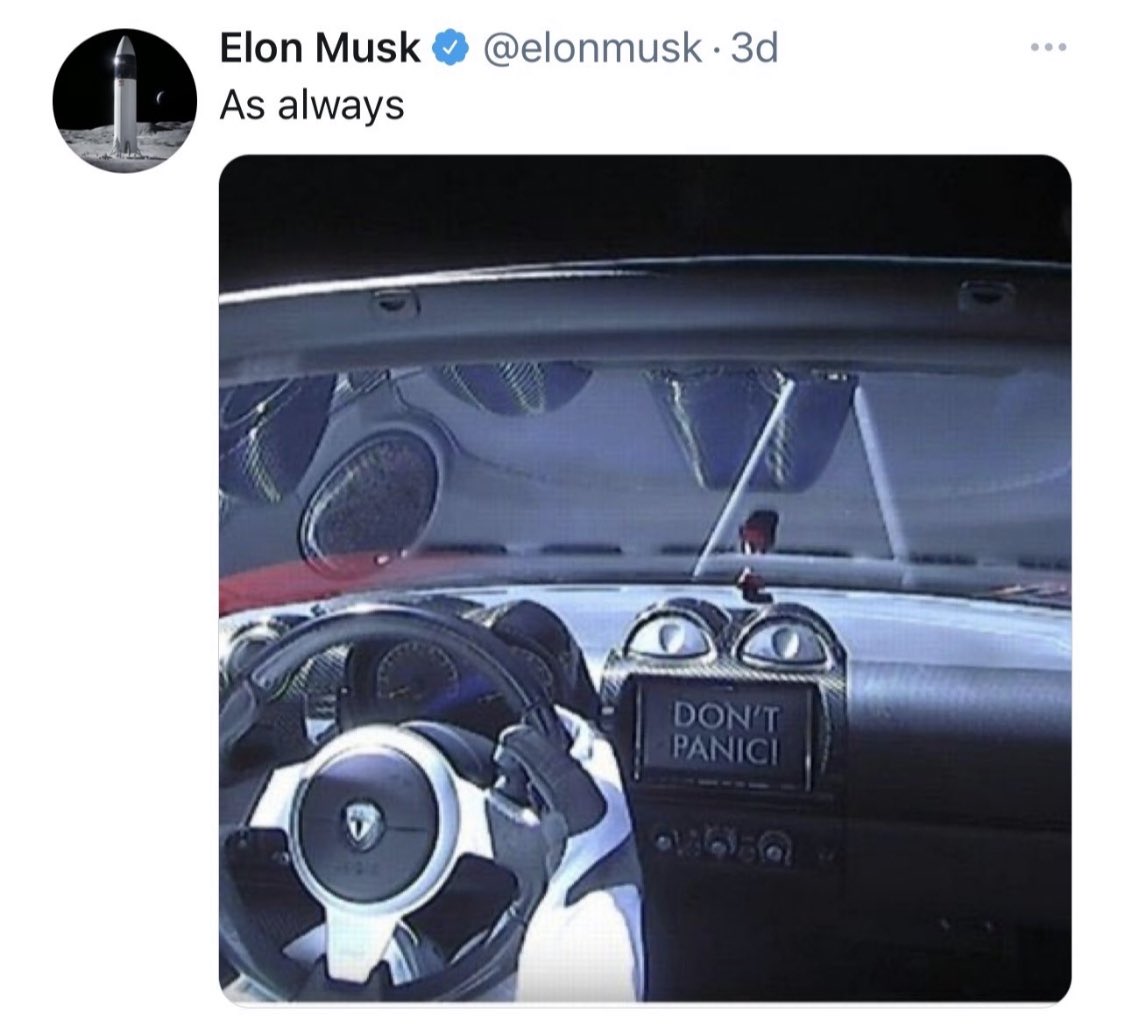 doge1moon_CEO's tweet photo. As always! $DOGE @elonmusk https://t.co/BJjYK8Ebnq