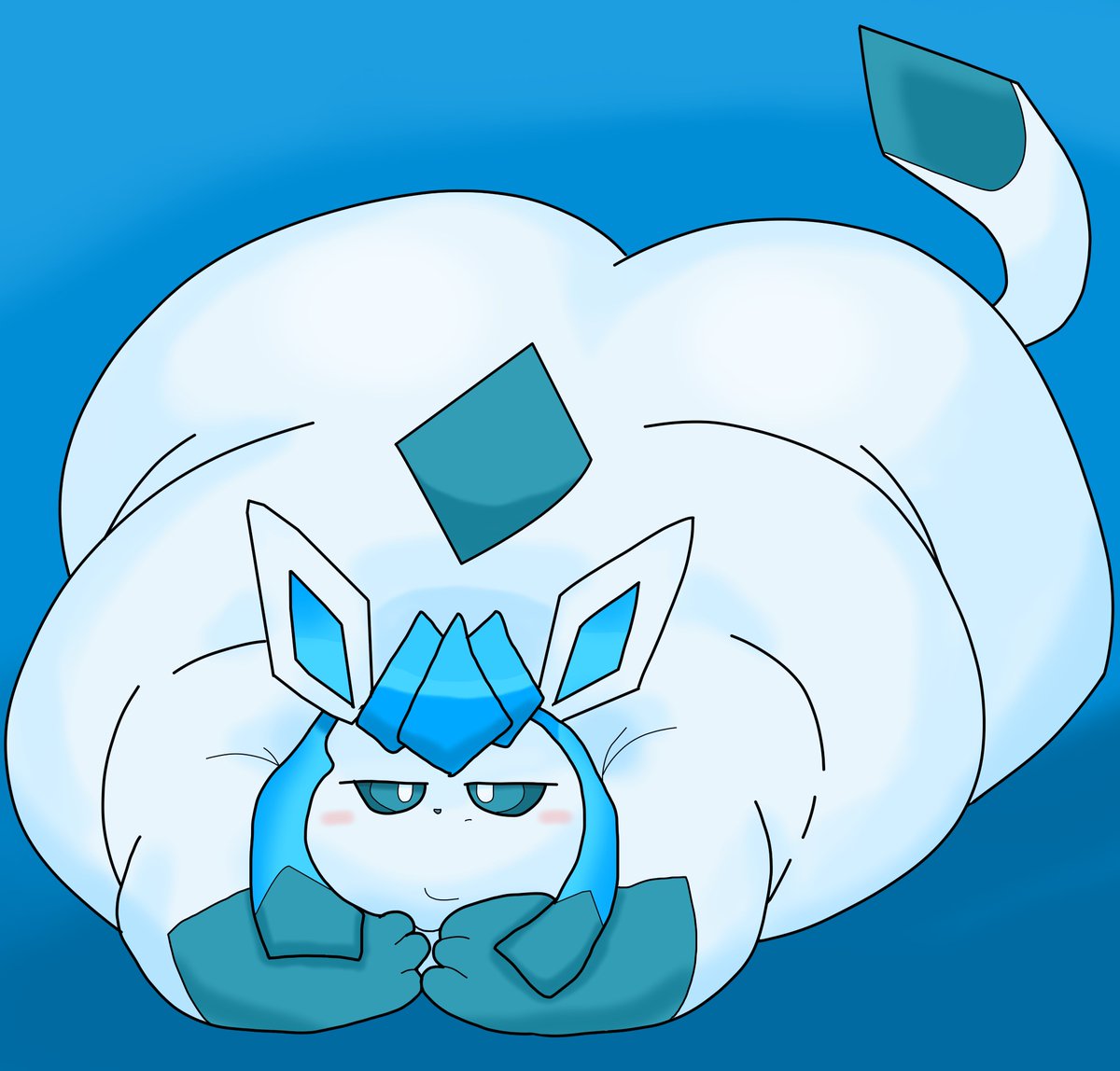 CW: Fat Pokemon)More digital testingpic.twitter.com/v4FxnzV5gf.