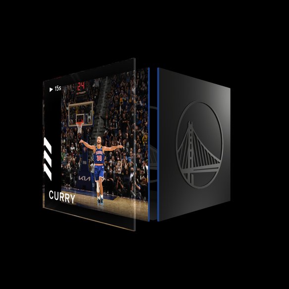 PatLaroco's tweet photo. To celebrate @StephenCurry30 game-winner, I just had to add another Chef mome 💦 #NBATopShotThis #4DWin 🍾 https://t.co/oK0CrIGK5d