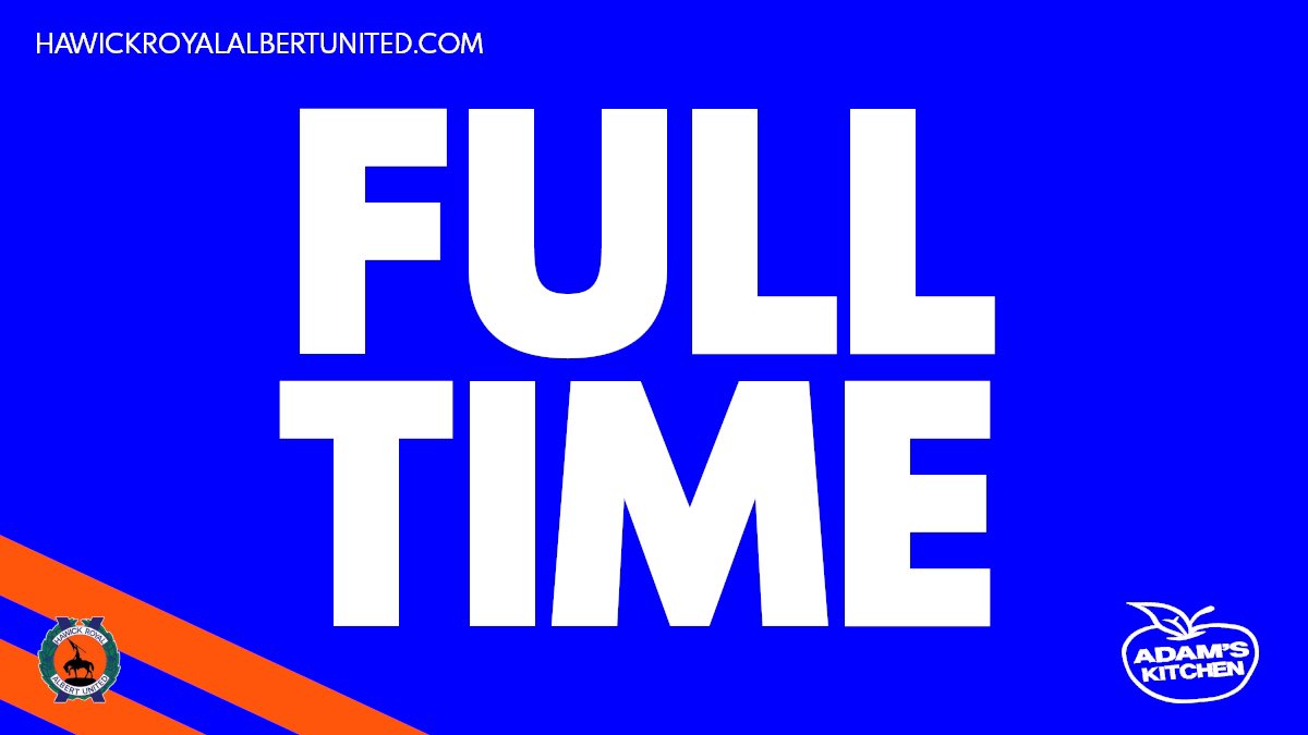 HawickRA's tweet photo. FT | EOS Conference League 

HRAU 3 - 0 Peebles Rovers

⚽️ @lewis_swaney 
⚽️ @Euangray79 
⚽️ @KieranCrawfor18 

All the best to @Rovers1893 for the rest of the season.

#HRAU https://t.co/ktziUITZBm