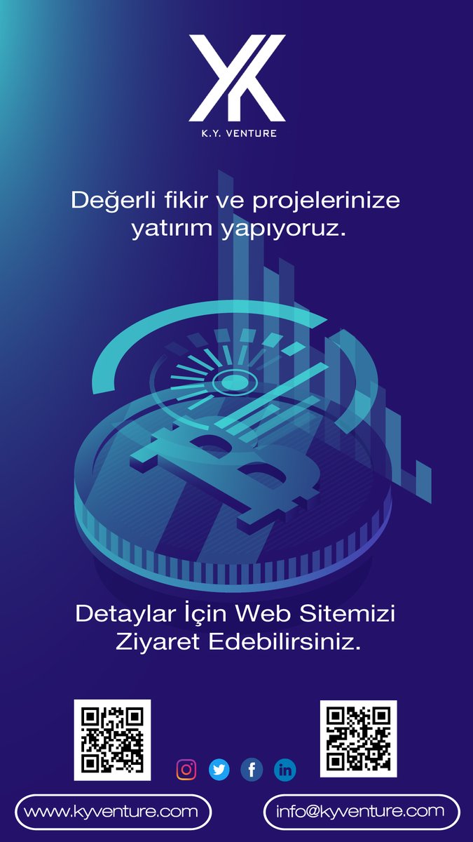 VentureKy's tweet photo. Değerli fikir ve projelerinize
yatırım yapıyoruz.Yatırım almak
artık çok kolay.
Detaylar İçin Web Sitemizi
Ziyaret Edin.
https://t.co/fvcITcjacm
#blockchain #Game #Crypto #cybersecurity #NFT #yatırım #destek #ventura #BTCUSD https://t.co/7mulznBKlh