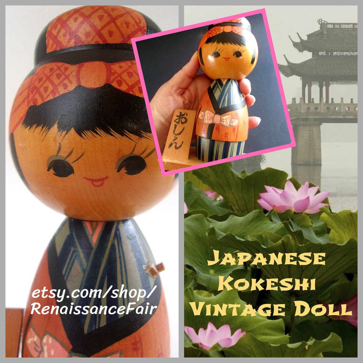 renaissancefai's tweet photo. Kokeshi Wooden Lady Doll, Japanese Hand Painted, Earth Tone Colors, Vintage https://t.co/OZrTroEmbT #brown #kokeshidoll #japanesedoll #woodendoll #handpainteddoll #earthtones #femalewoodendoll #decorativedoll #home https://t.co/gHqtbmccqb