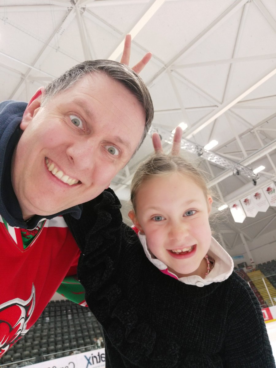tvenn's tweet photo. Fun on the @cardiffdevils ice with my little devil. Love our daddy daughter ice time, even if she does try to knock me down ππͺ#lookatthatsmile #icetime #devilfamily #daddydaughtertime https://t.co/5oVb2FpCF8