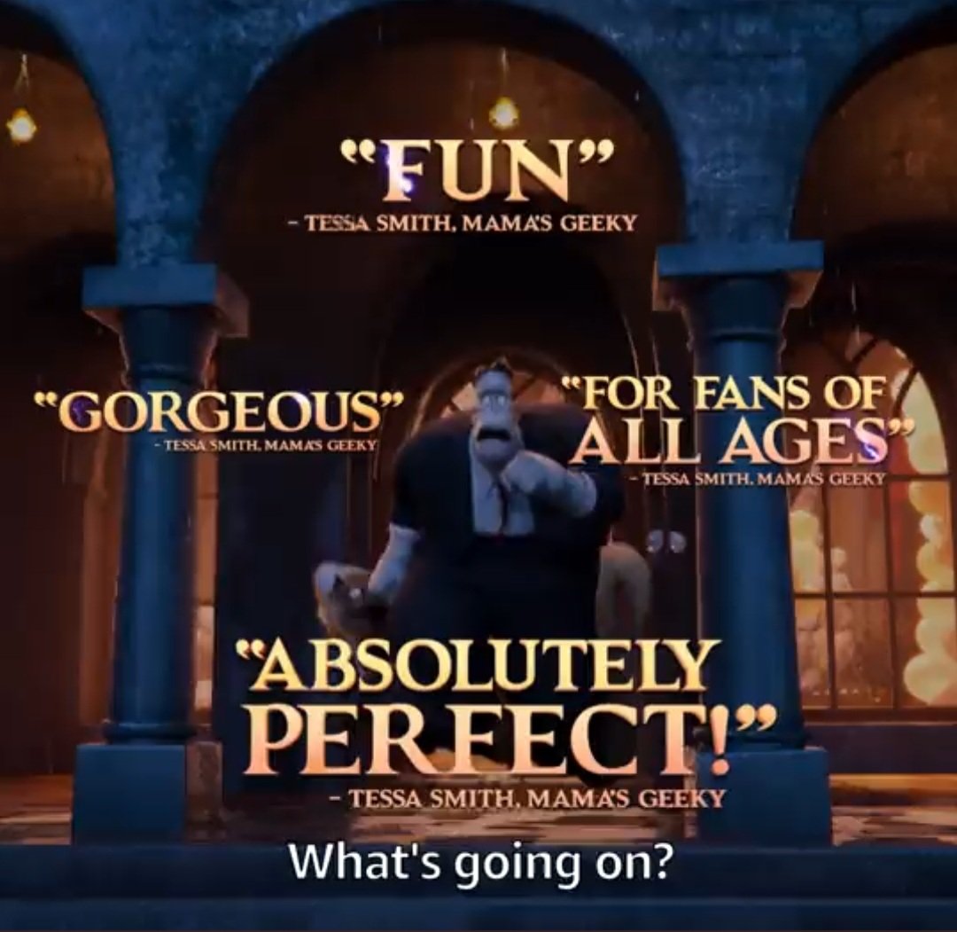 You might notice some quotes from me in this promotion for Hotel Transylvania: Transformania!! https://t.co/8yRfeg8vjw https://t.co/Ld0l5dJLze