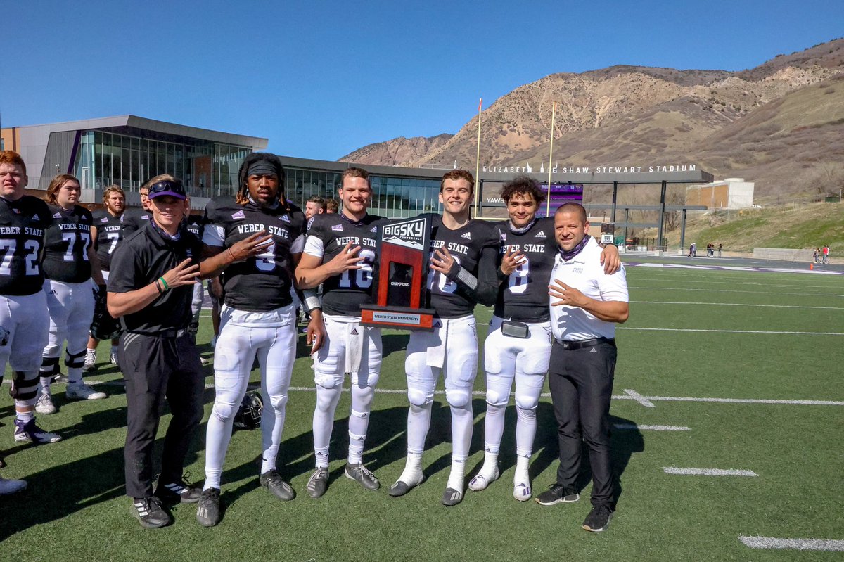 Weber State Football tweet media