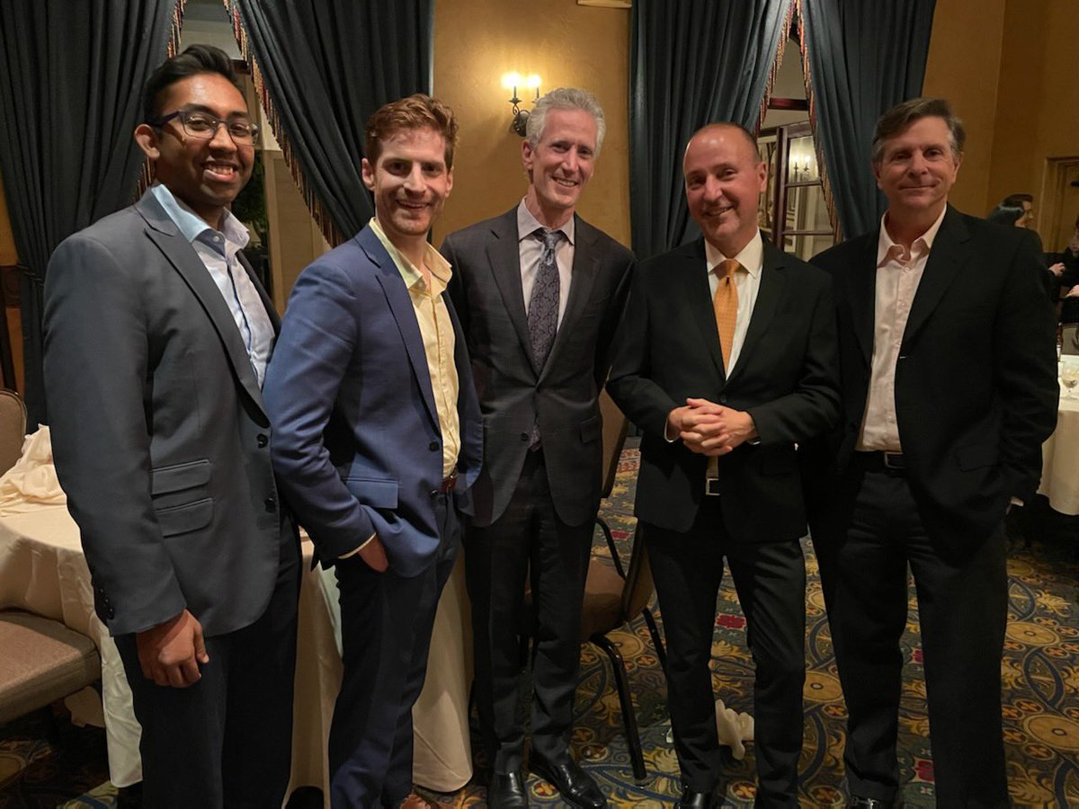 graffeo's tweet photo. There is a periodicity to #nsgy training.. #DougKondziolka was an incredible mentor @NYUneurosurgery, sparked my interest in #SRS, &amp; turned me on to @MayoNsgyRes + #BrucePollock.. 8y later, he's still one of my biggest inspirations + role models. So great to see him @BarrowNeuro! https://t.co/cKNE81YTDR