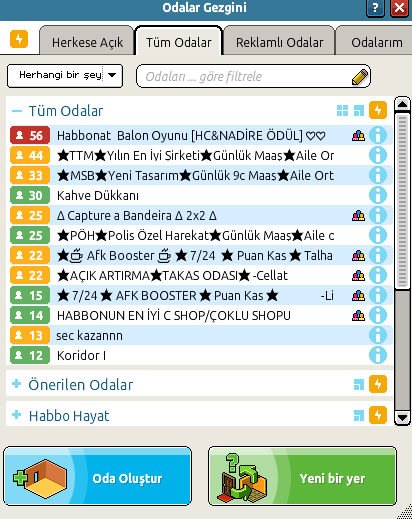 💫🎈🎈Habbonat.com Balloon Event 🎈🎈💫

🥳Etkinliğimize yoğun ilginizden dolayı Teşekkür Ederiz!
🎁İlerleyen günlerde yeni etkinlik ve ödüllerle sizlerle buluşacağız
✅Takipte Kalın
ÇOKANAT+KARBONAT=HABBONAT.COM !
#habbofansites #habboevent #habboHC