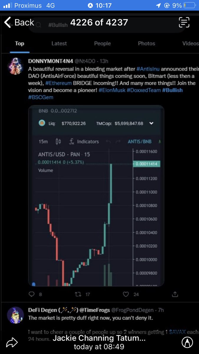M0veToEarn's tweet photo. @Whalesincoming @EisteinMarco @Shibtoken @babydoge @Shib_nobi @RichQuack @RealFlokiInu @FEGtoken @wojfinance @CoinEverest @safemoon @InuAntis @elonmusk @MattWallace888 @WhaleCoinTalk @bitcoin_whales @Bitboy_Crypto @WhaleInsider @travladd @1goonrich Hey, M. Big 🐳! Wanna fly with #AntisInu? Not every dog is a four-legs hero who can fly! 🚀 ❤️ @InuAntis @RogerMalcolm17 @dawnsofcryptos #AntisArmy https://t.co/59sDSTnlSA