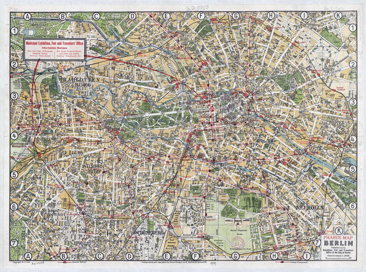 diemauerthewall's tweet photo. Great old Pharus map of Berlin published by the Exhibition, Fairs & Travellers Office from 1929. 🔍
#Berlin #Pharus
#diemauerthewall https://t.co/SBcEOQfrFM