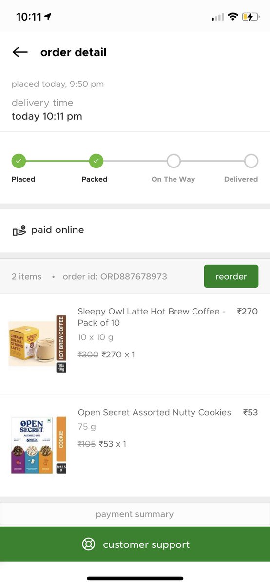 Is this 10 min delivery really possible? Yes, when the deliver boy calls to say that the order is delayed but he wants to mark it as delivered 😒. That’s <a href="/letsblinkit/">Blinkit</a> for you!