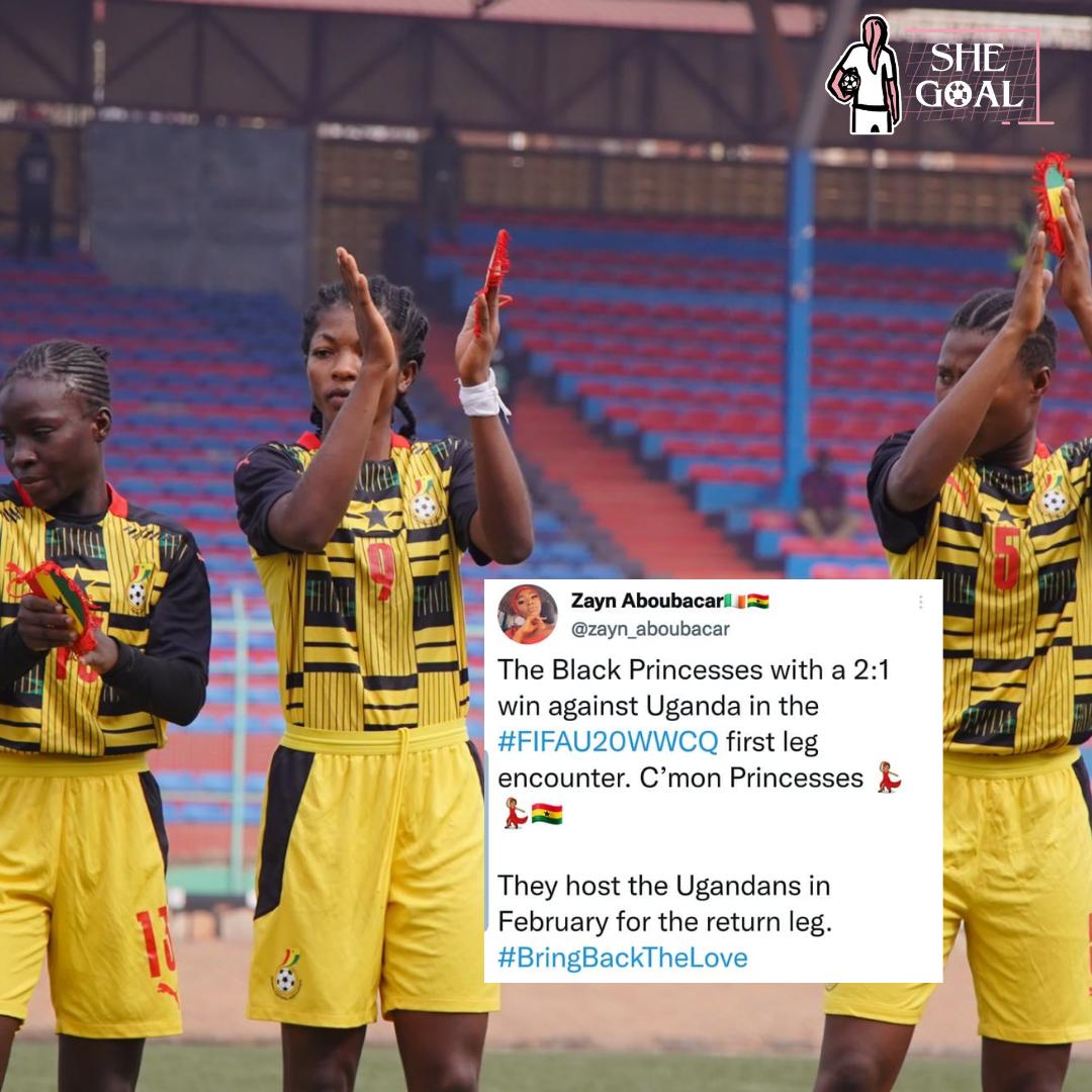 theshegoal's tweet photo. Well done Princesses. On to the next
#U20WWCQ
#shegoal #beagirlwithgoals #soccergirl #GoalGirl #shegoalinitiative #womeninsports #womensfootball #football https://t.co/MI5UGFWK7k