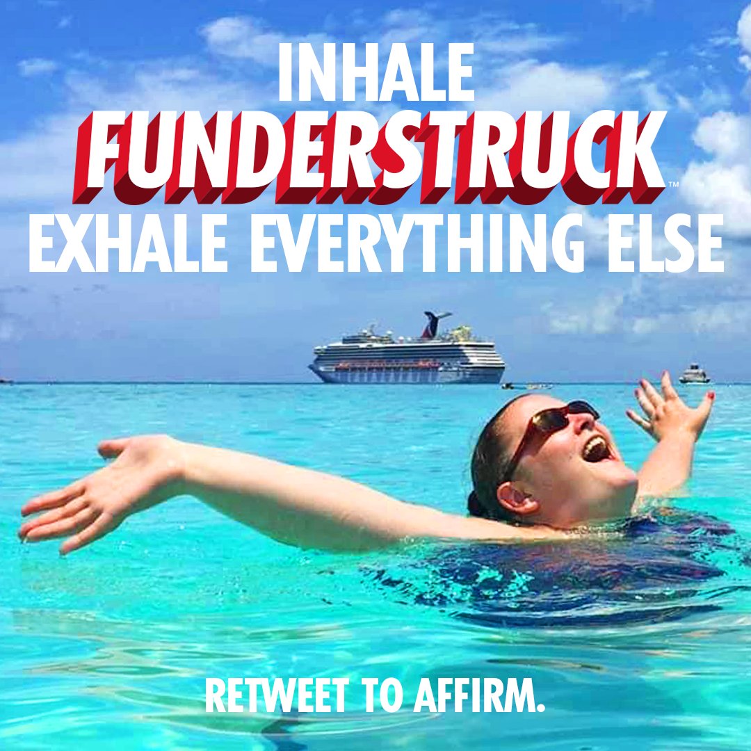 It’s all about those deep breaths 💨 Thanks for the pic, Kelly! RT to ✨ affirm ✨ more of these Funderstruck moments in 2022.#FunderstruckOnCarnival