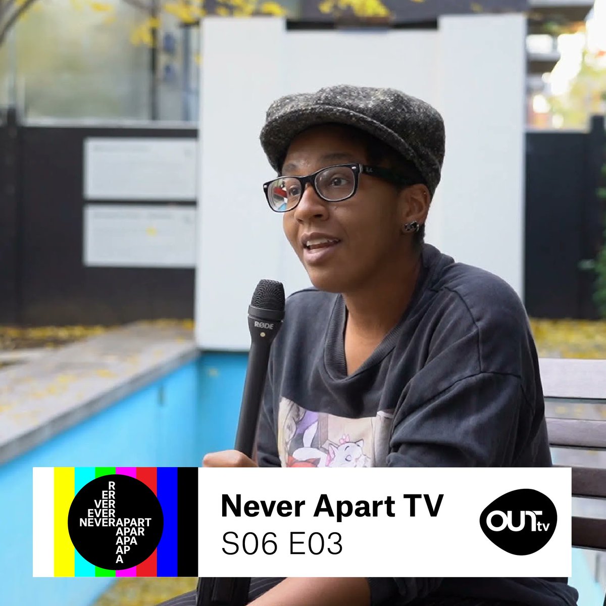 Tonight on @OUTtv and on-line at OutTVGO: Never Apart TV gives a much needed voice to Queer artists. Ce soir sur @OUTtv et OutTVGO: Never Apart TV est une émission d’information sur les arts et la culture qui donne une tribune bien méritée aux artistes queer. #lgbtq #outtv