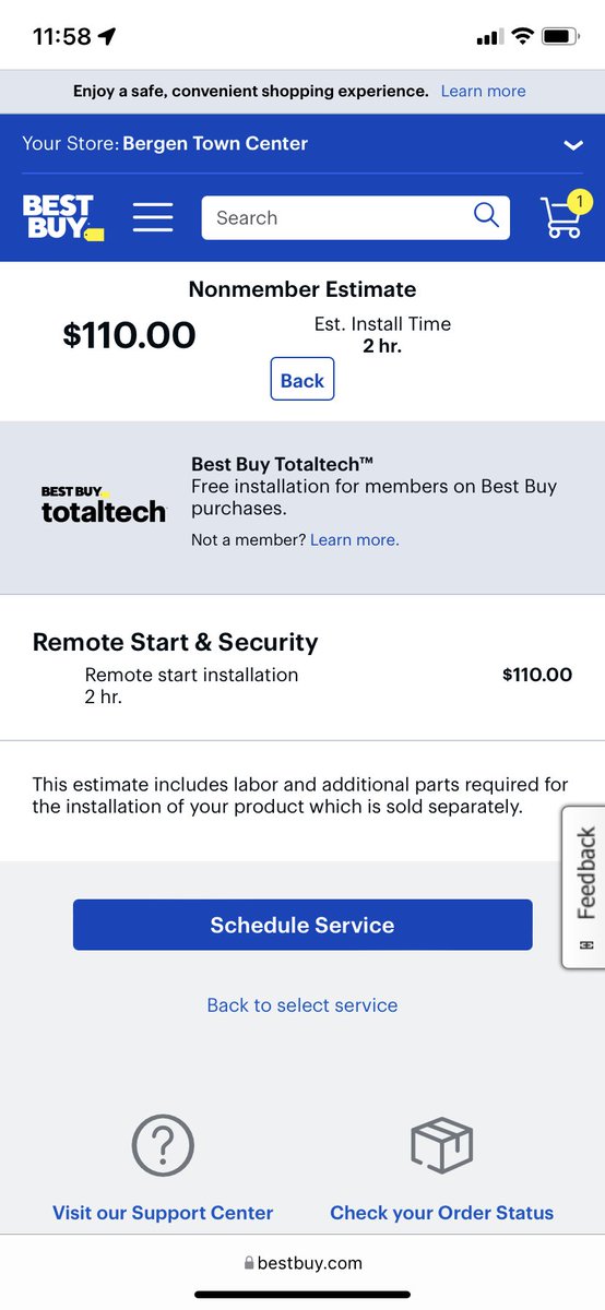 laurdiamond's tweet photo. i’d love to waste more gas and time on @BestBuy @GeekSquad but an hour drive was enough. apparently they don’t install third party remote starters… which would have been nice to know when i had to wait two weeks for an appointment. glad i found out AT MY APPOINTMENT. https://t.co/bulVHikIIc
