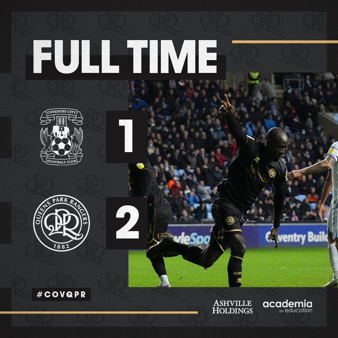 QPR's tweet photo. 👉🤐👈

(1-2) #QPR | #COVQPR https://t.co/kD1919C1E1